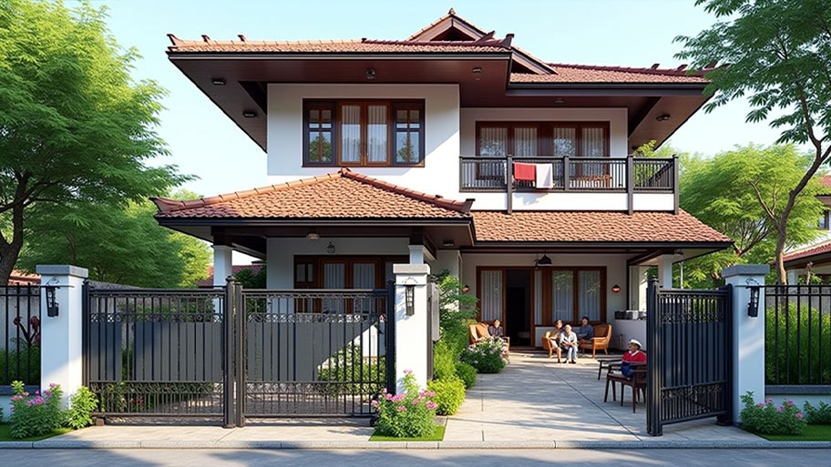 Khám phá top những mẫu thiết kế nhà chữ L 80m2 phổ biến hiện nay Đối tượng phù hợp nhà chữ L 80m2