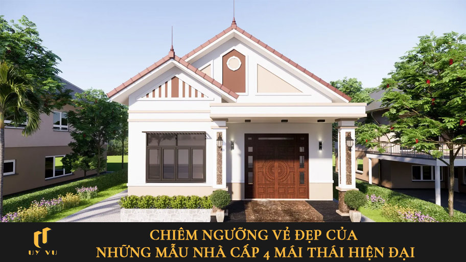 Mẫu nhà cấp 4 mái Thái