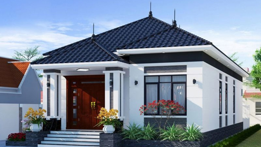 Xu hướng thiết kế nhà vuông nhỏ - Giải pháp tối ưu diện tích Mẫu thiết kế nhà vuông 6x6 mái Nhật