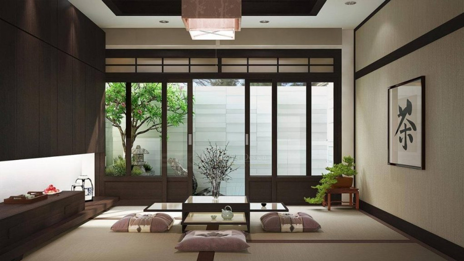Xu hướng thiết kế nhà vuông nhỏ - Giải pháp tối ưu diện tích Mẫu thiết kế nhà vuông 6x6m phong cách Nhật Bản