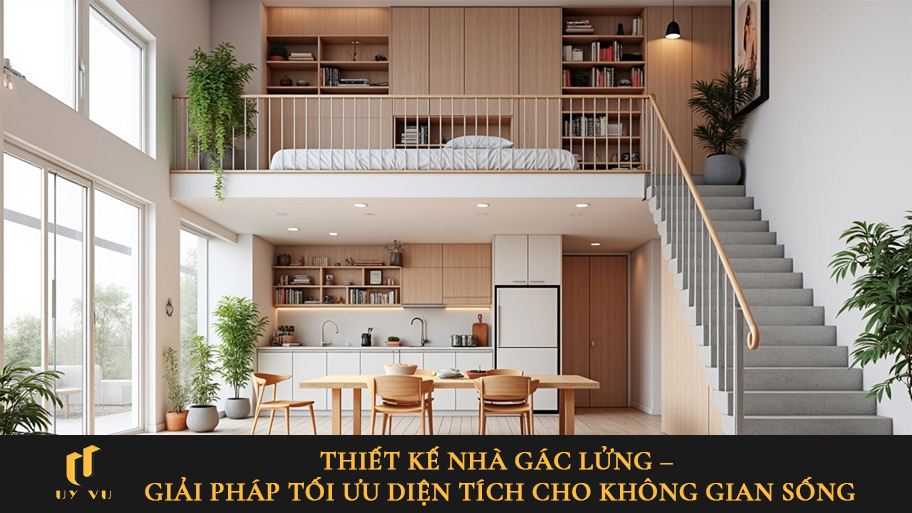 Thiết kế nhà gác lửng