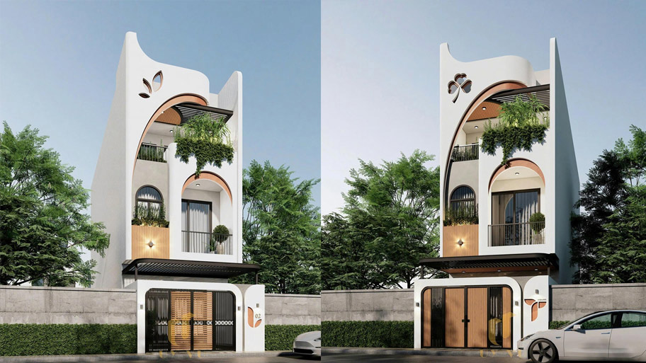 Xu hướng thiết kế nhà vuông nhỏ - Giải pháp tối ưu diện tích Ưu điểm nhà vuông 6x6m