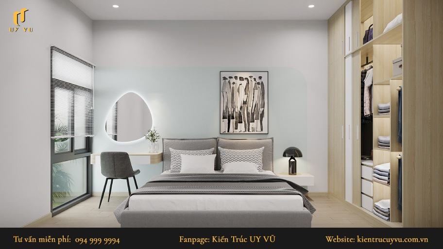 Tổng hợp 50+ mẫu thiết kế nội thất phòng ngủ hiện đại, tiện nghi Mẫu phòng ngủ tối giản cho vợ chồng