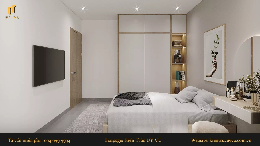 Tổng hợp 50+ mẫu thiết kế nội thất phòng ngủ hiện đại, tiện nghi Mẫu phòng ngủ 16m2 thanh lịch