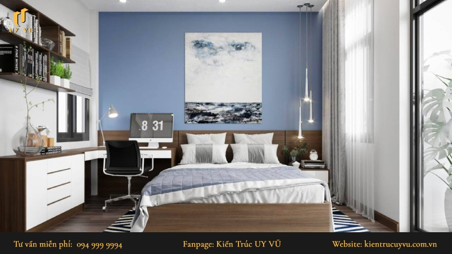 Tổng hợp 50+ mẫu thiết kế nội thất phòng ngủ hiện đại, tiện nghi Mẫu thiết kế phòng ngủ 18m2 tận dụng tốt không gian