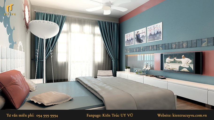 Tổng hợp 50+ mẫu thiết kế nội thất phòng ngủ hiện đại, tiện nghi Mẫu phòng ngủ 20m2 phong cách Tân cổ điển