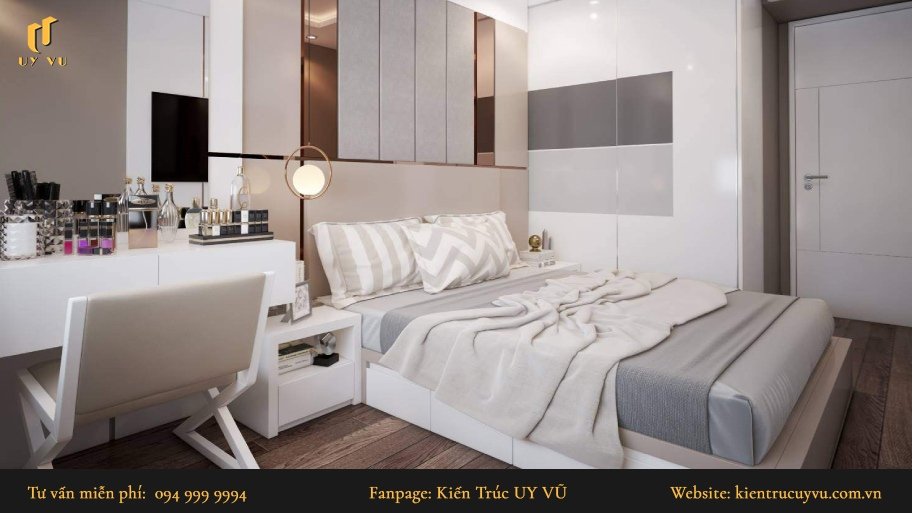 Tổng hợp 50+ mẫu thiết kế nội thất phòng ngủ hiện đại, tiện nghi Mẫu phòng ngủ 9m2 tinh tế