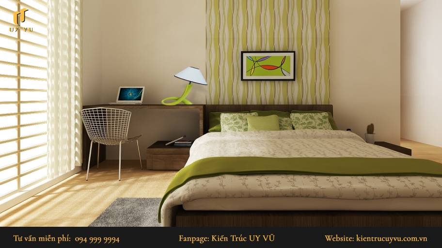 Tổng hợp 50+ mẫu thiết kế nội thất phòng ngủ hiện đại, tiện nghi Mẫu thiết kế phòng ngủ với cửa sổ lớn