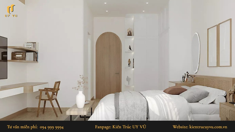 Xuýt xoa với 30 mẫu thiết kế phòng ngủ cho vợ chồng đẹp mê ly Thiết kế phòng ngủ cho vợ chồng phong cách Hàn Quốc