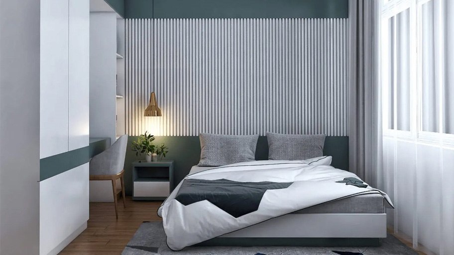 Xuýt xoa với 30 mẫu thiết kế phòng ngủ cho vợ chồng đẹp mê ly Thiết kế phòng ngủ cho vợ chồng tối ưu diện tích