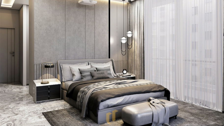 Tổng hợp 50+ mẫu thiết kế nội thất phòng ngủ hiện đại, tiện nghi Thiết kế phòng ngủ nam tối ưu công năng