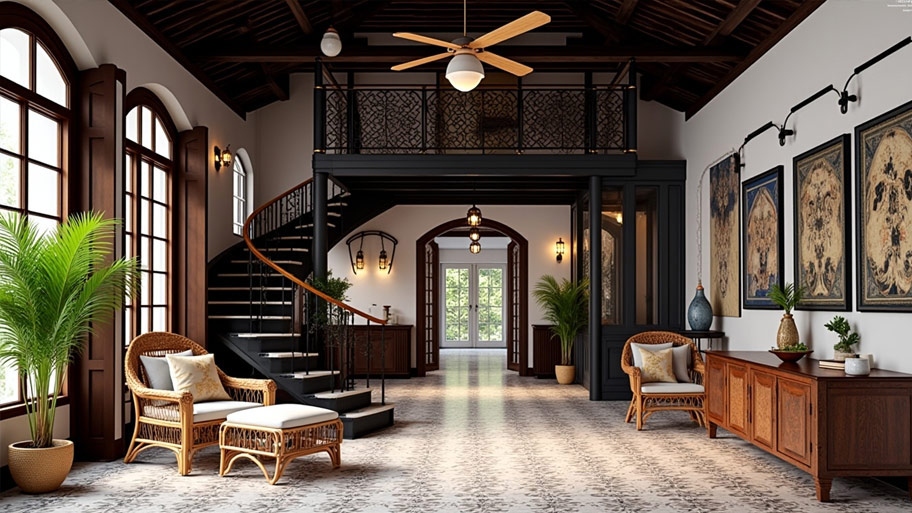 Chiêm ngưỡng vẻ đẹp mê hồn của những mẫu cầu thang nhà ở Vai trò của cầu thang trong kiến trúc và phong thủy