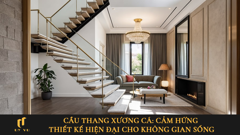 Cầu thang xương cá