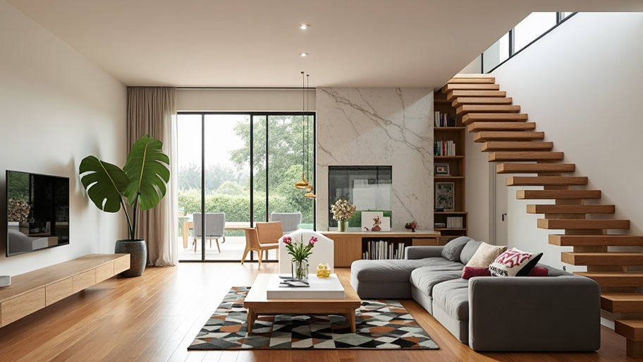 10+ thiết kế cầu thang bay ấn tượng, tạo điểm nhấn “lơ lửng” đầy cuốn hút Khái niệm cầu thang bay