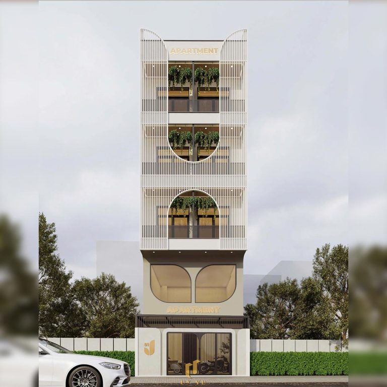 Mặt tiền căn hộ cho thuê nhà anh Châu - Đà Nẵng