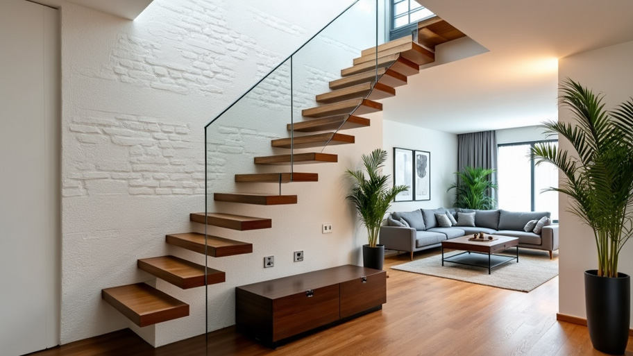 10+ thiết kế cầu thang bay ấn tượng, tạo điểm nhấn “lơ lửng” đầy cuốn hút Ưu điểm của cầu thang bay