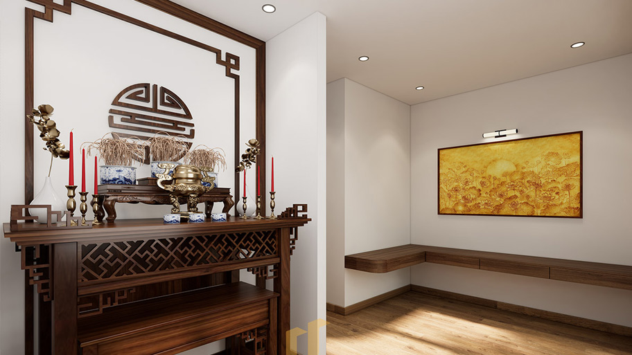 20+ Mẫu bàn thờ đẹp, hiện đại và lưu ý để chọn bàn thờ hợp phong thủy Bố trí bàn thờ nên tránh các hướng tứ hung