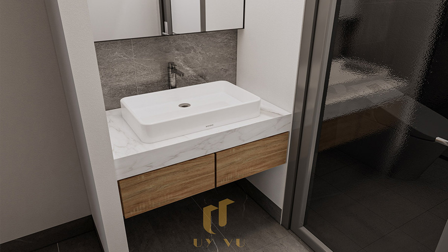 8 đại kỵ nên tránh trong phong thủy phòng vệ sinh và cách hóa giải Nhà vệ sinh liền kề bếp tạo nên thế Thủy - Hỏa xung khắc