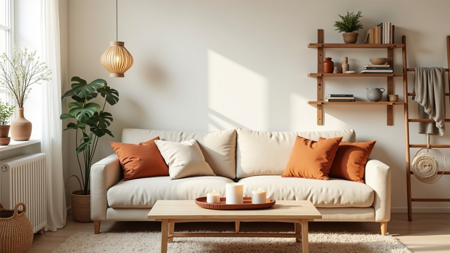 Thiết kế nội thất phong cách Bắc Âu: Tối giản, tinh tế và hiện đại Mẫu phòng khách phong cách Bắc Âu đẹp