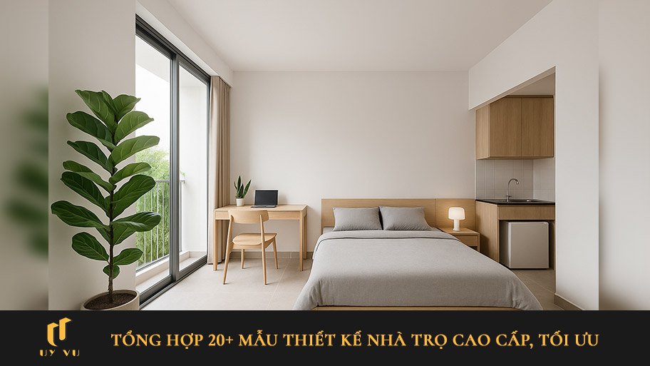 Tổng hợp 20+ mẫu thiết kế nhà trọ cao cấp, tối ưu công năng Mẫu thiết kế phòng trọ cao cấp cho thuê, đẹp - độc- tối ưu
