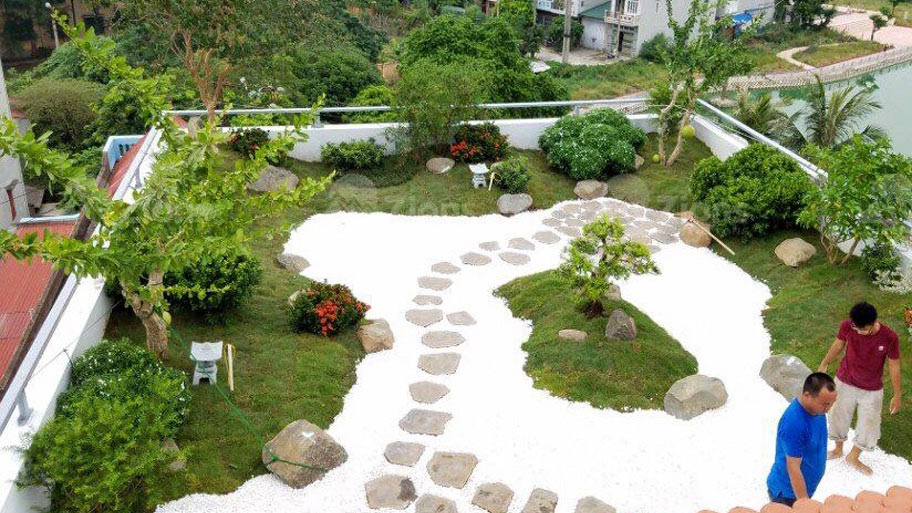 Gợi ý một số mẫu thiết kế sân thượng độc đáo và ấn tượng Mẫu thiết kế sân vườn độc đáo trên sân thượng