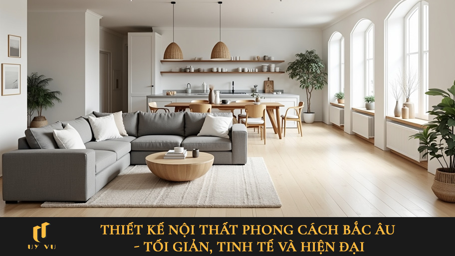 Thiết kế nội thất phong cách Bắc Âu: Tối giản, tinh tế và hiện đại Thiết kế nội thất phong cách Bắc Âu