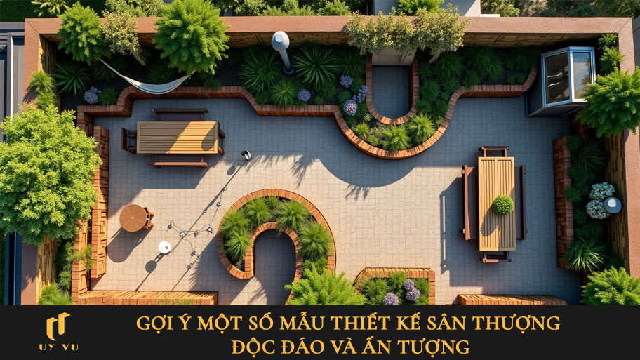 Gợi ý một số mẫu thiết kế sân thượng độc đáo và ấn tượng Thiết kế sân thượng