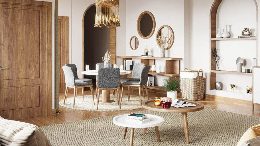 Thiết kế nội thất phong cách Bắc Âu: Tối giản, tinh tế và hiện đại Vật dụng sử dụng trong phong cách Bắc Âu