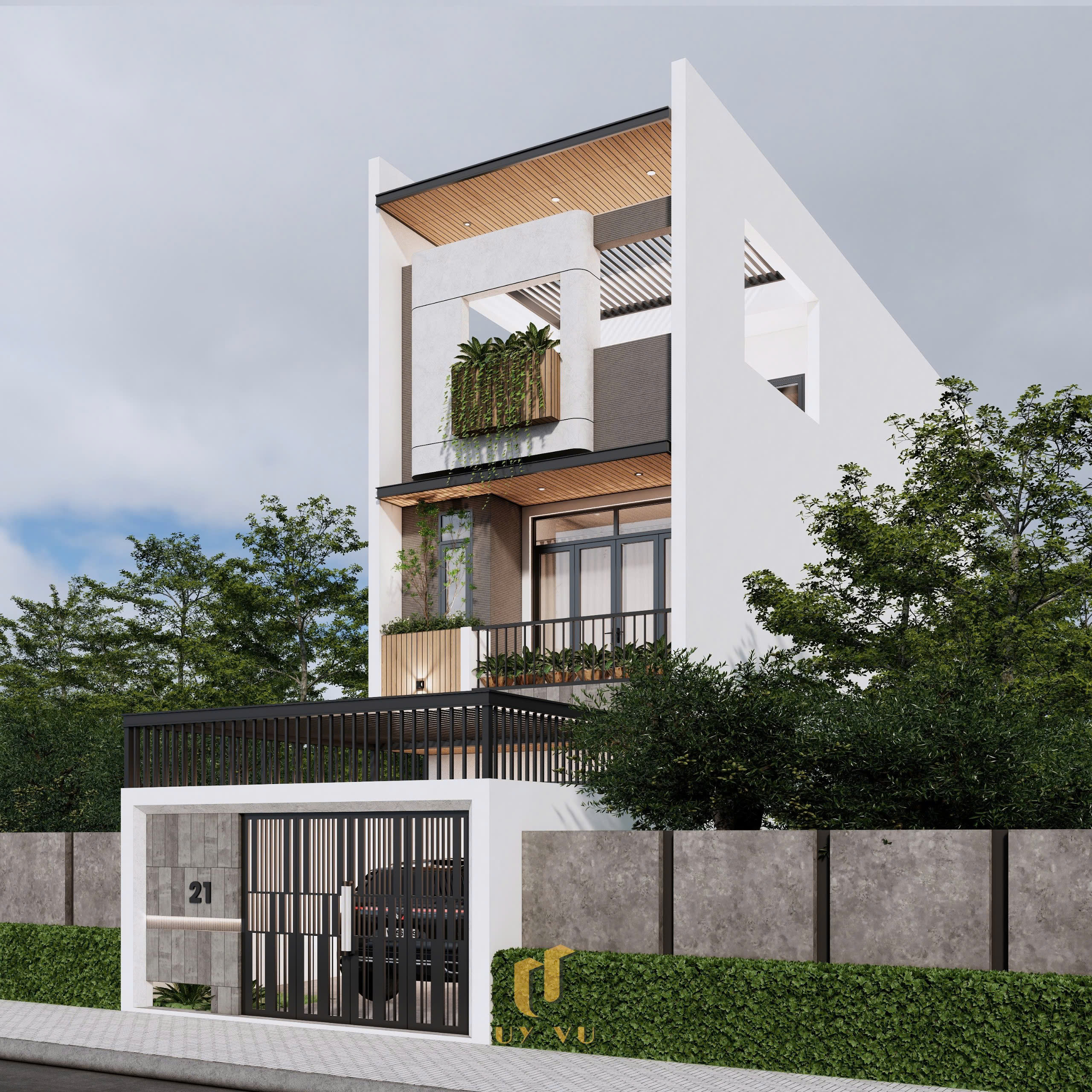 Nhà Chị Kim Đà Nẵng - Mẫu Nhà 3 Tầng Hiện Đại Với Không Gian Xanh Ấn Tượng z6910069715294 d84b03e65cecda0e9258f84719e83238