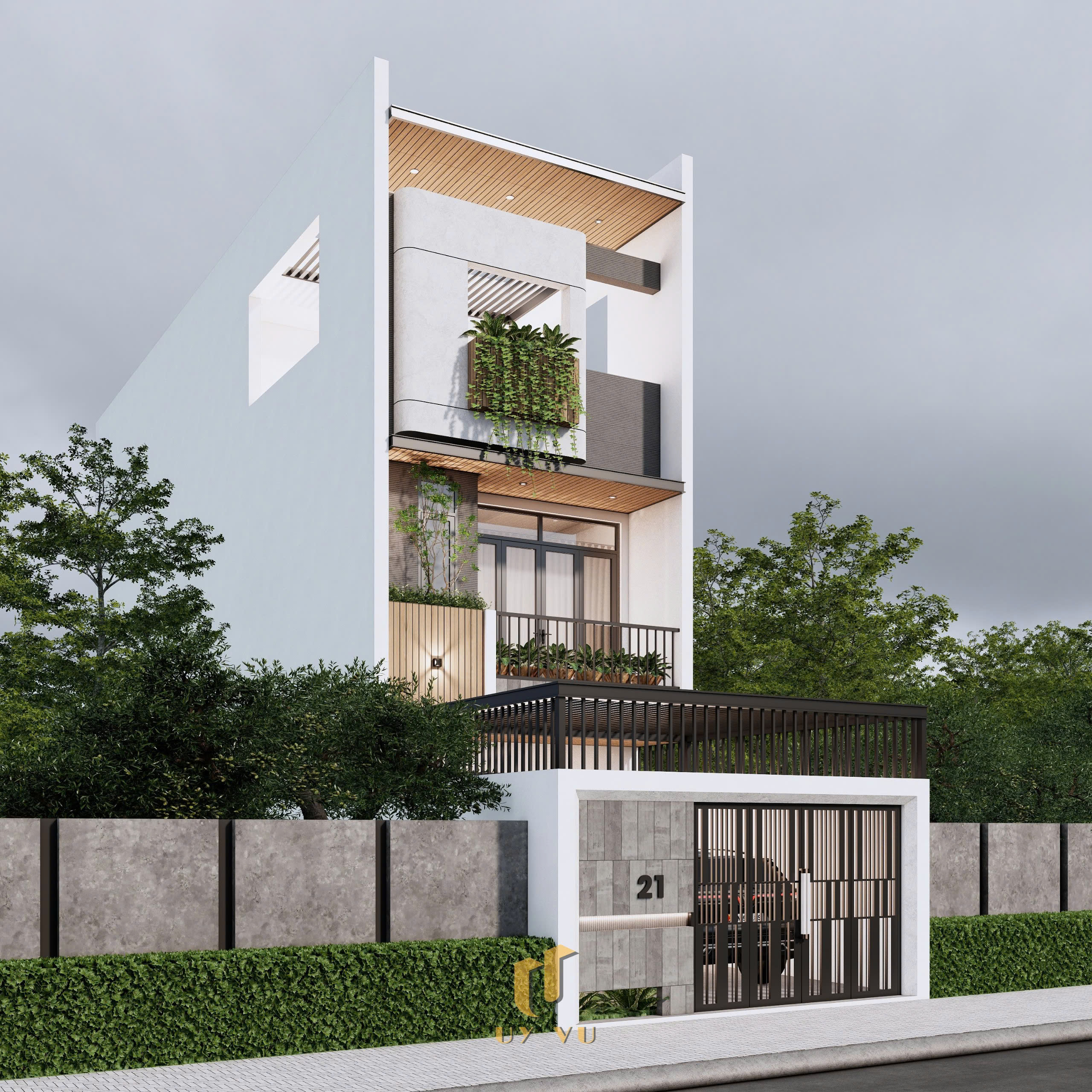Nhà Chị Kim Đà Nẵng - Mẫu Nhà 3 Tầng Hiện Đại Với Không Gian Xanh Ấn Tượng z6935913017015 61c8c5e6a5c3f6cb1f38f2f1ac70c55b