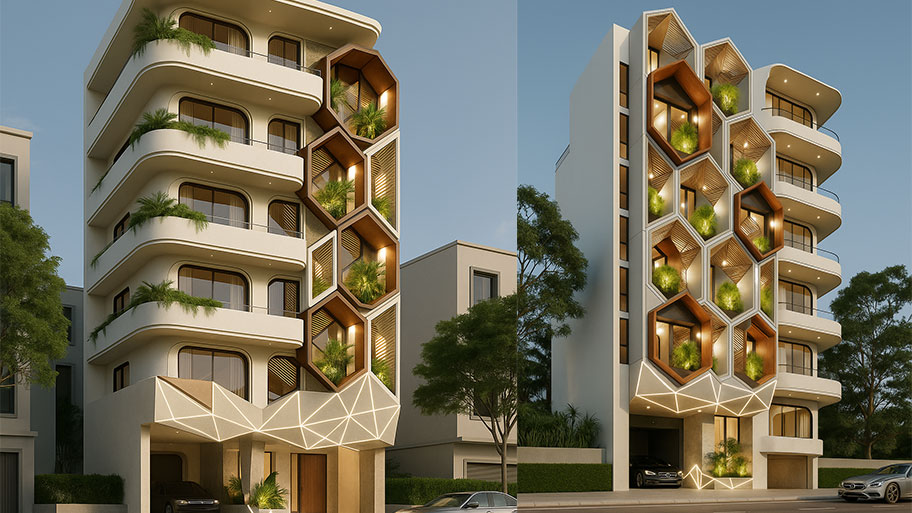 Căn hộ 7 tầng cho thuê đẹp, độc, lạ