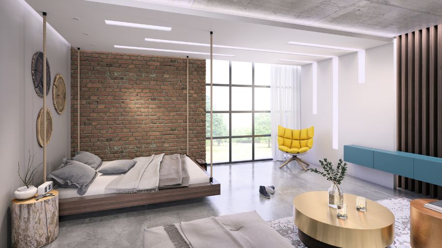 Thi công căn hộ Studio cho thuê tối giản diện tích, tối đa trải nghiệm sống Căn hộ Studio cho thuê với đặc điểm nổi bật là tất cả công năng đều được phân bố hợp lý trong một không gian