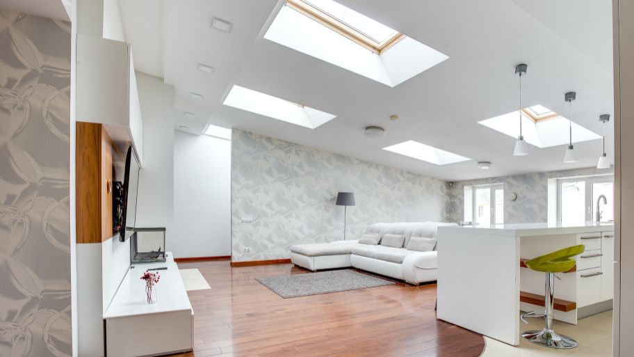 Khám phá xu hướng thiết kế nhà nhiều ánh sáng tiết kiệm năng lượng Giếng trời tạo điểm nhấn cho cấu trúc của ngôi nhà