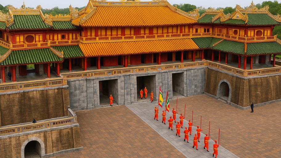 Thiết kế nhà theo kiểu xưa sẽ ưa chuộng một số chi tiết chạm khắc tinh xảo