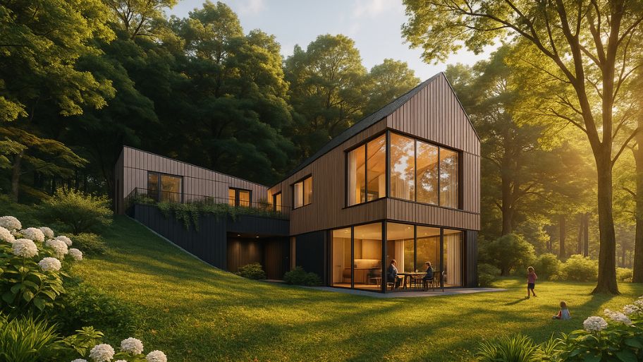 Khám phá 4 mẫu thiết kế nhà trên đồi dốc giúp tận dụng địa hình thành lợi thế Khó khăn khi thiết kế, thi công nhà trên đồi dốc cao