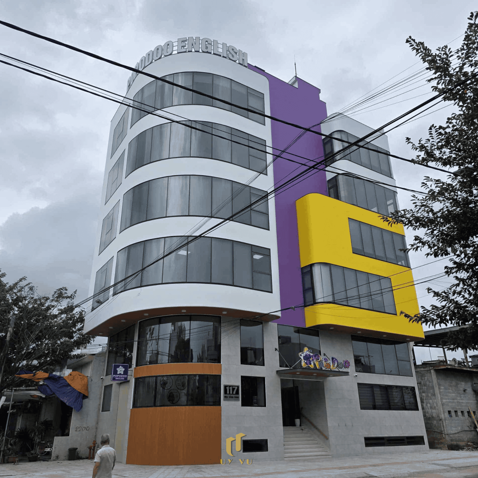 Mặt tiền Trung tâm Anh ngữ Đà Nẵng PoPoDoo