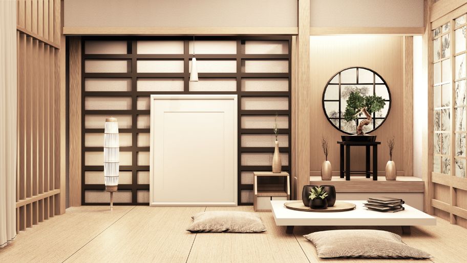 Mẫu nhà cấp 4 kiểu Nhật tuy đơn giản nhưng ấn tượng