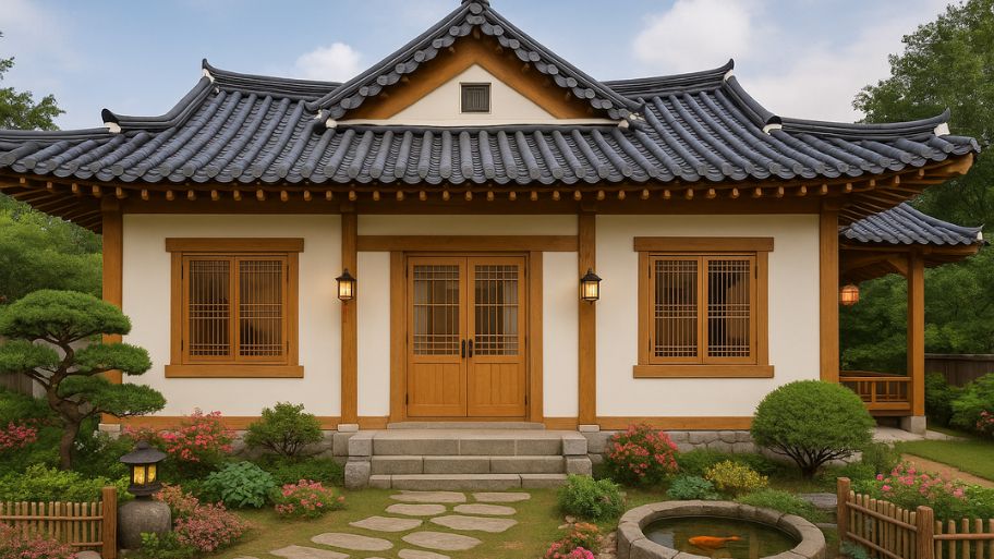 Mẫu nhà cấp 4 phong cách Hàn Quốc tiện nghi và ấm cúng