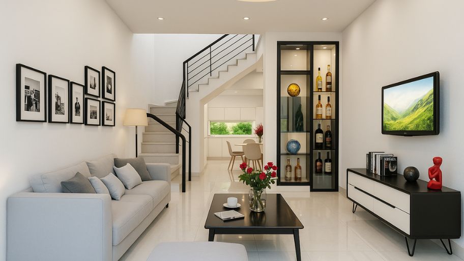 Xu hướng thiết kế nhà nhỏ hiện đại và đa công năng hiện nay Mẫu nhà nhỏ với diện tích 40m2