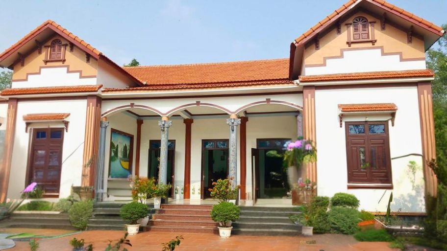 Mẫu thiết kế nhà 5 gian hiện đại, tiện nghi