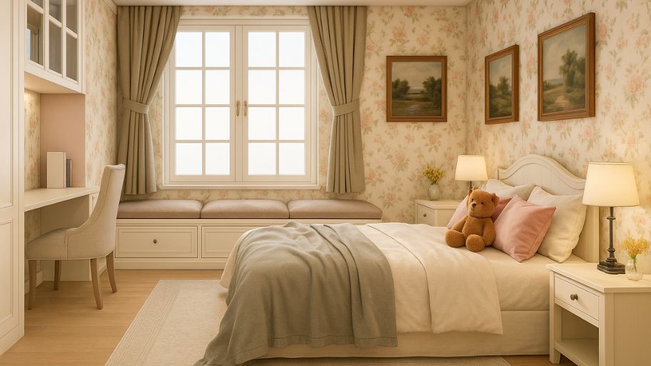 Sự trở lại của phong cách hoài niệm qua các thiết kế nhà kiểu Vintage Thiết kế phòng ngủ theo phong cách Vintage