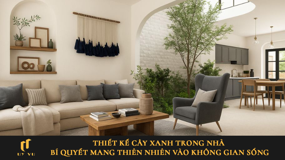 Mang hơi thở thiên nhiên vào không gian sống với thiết kế cây xanh trong nhà Thiết kế cây xanh trong nhà - Bí quyết mang thiên nhiên vào không gian sống