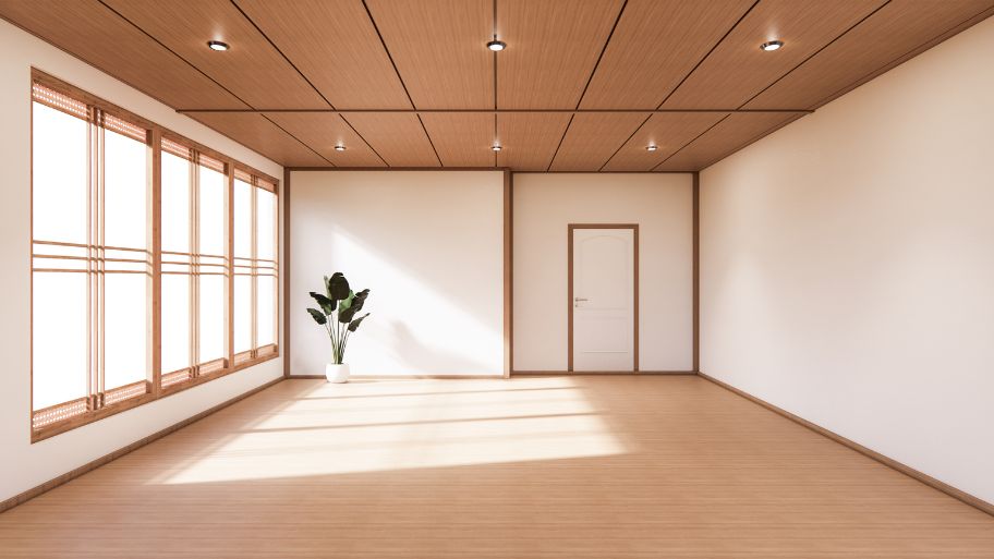 Hầu hết các thiết kế nhà kiểu Nhật thường có chiều cao tương đối thấp