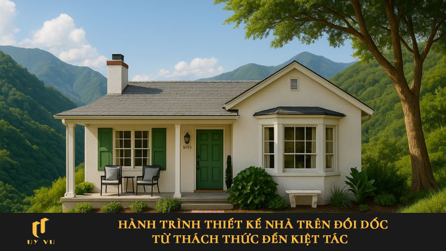 Khám phá 4 mẫu thiết kế nhà trên đồi dốc giúp tận dụng địa hình thành lợi thế Hành trình thiết kế nhà trên đồi dốc - Từ thách thức đến kiệt tác