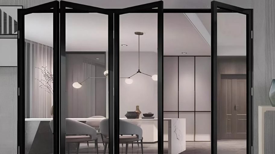 Cửa thông phòng bằng nhôm