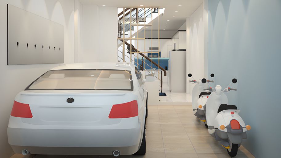 Top 5+ ý tưởng thiết kế nhà để xe máy phù hợp với không gian sống Đảm bảo an ninh và an toàn