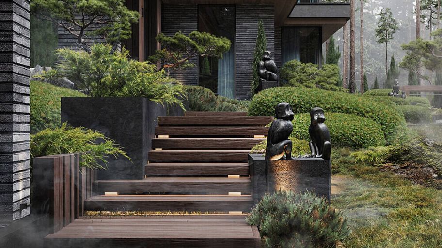 Giá trị phong thủy và thẩm mỹ trong thiết kế bậc tam cấp