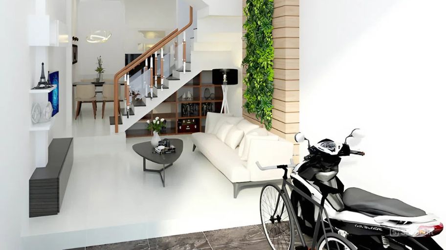 Top 5+ ý tưởng thiết kế nhà để xe máy phù hợp với không gian sống Khai thác khoảng trống cạnh nhà