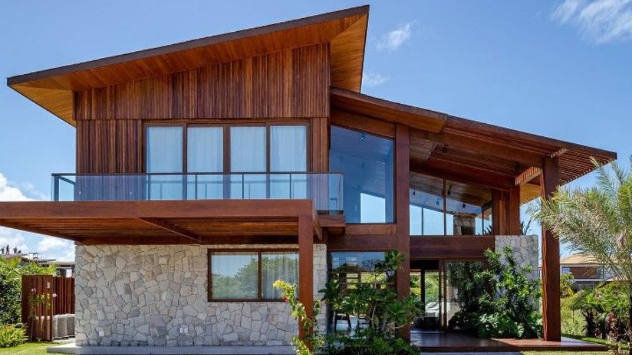 Mẫu biệt thự gỗ vừa hiện đại vừa sang trọng