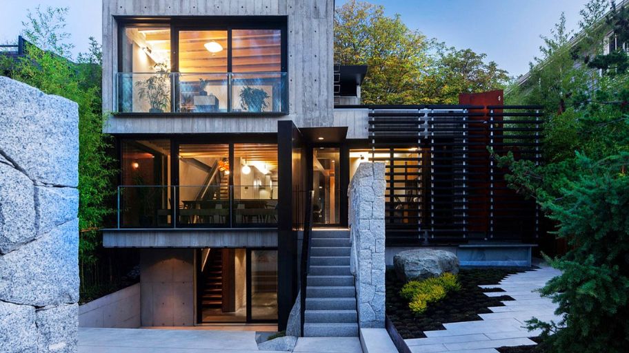 Gợi ý 6 mẫu thiết kế nhà để xe ô tô hiện đại và tối ưu diện tích Thiết kế nhà có hầm để xe ô tô